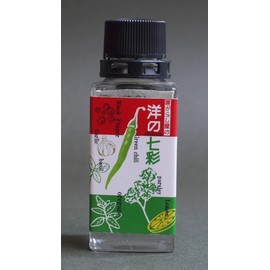 Introducing Western-style Shichimi from Karami. 0.4 oz (12 g) of Western-style shichimi pepper with the spiciness of "Kyushu Green Pepper", "Black Pepper", "Parsley," "Basil", "Oregano", "Lemon