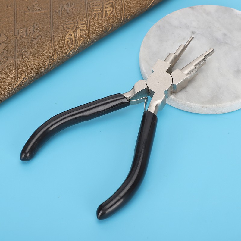 Circlip Pliers 6-Section Round Nose Snap Ring Plier Hand Made