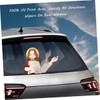 Mobestech Car Wiper Sticker Jesus Decal for Shepherd Theme Removable