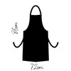 Pink Positive Dad Jokes Apron, Funny Gift for Him |