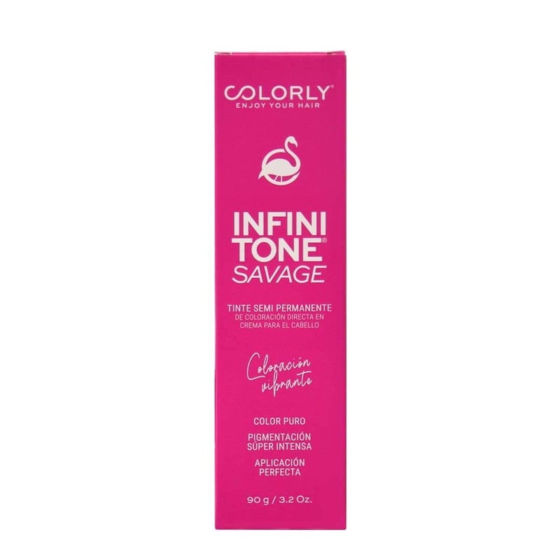 TINTE SEMI PERMANENTE EN CREMA INFINITONE SAVAGE FANTASIA COLORLY 90