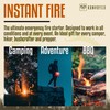 KonvoySG Fire Starter Survival Tool–Ferro Rod Fire Starter with 11"