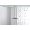 12 Inch Shower Arm and Flange Brushed Nickel, Ceiling Mounted
