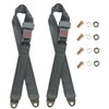 2 Pack Golf Cart Seat Belt Pads Set, 2-Point Universal