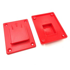 Namvo 5 Packs Tool Mount for 20V 12V Drill Fit for Milwaukee M18 Tool Holder (Red)
