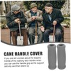 Generic 4pcs Non Slip Thickened Crutch Handle Grips for Elderly