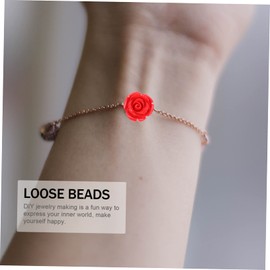 Operitacx 2sets Beads for Jewelry Soft Bead Assortments DIY Necklace Bracelet Accessories 50pcs*2