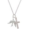 Delight Jewelry Silvertone 3-D Dove - She is More Precious