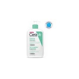 CeraVe Gel Limpiador Espumoso facial para Piel Mixta a Grasa 473 ml
