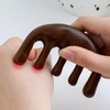 Wooden Massage Comb, 1 Count Head & Scalp Massaging Comb,