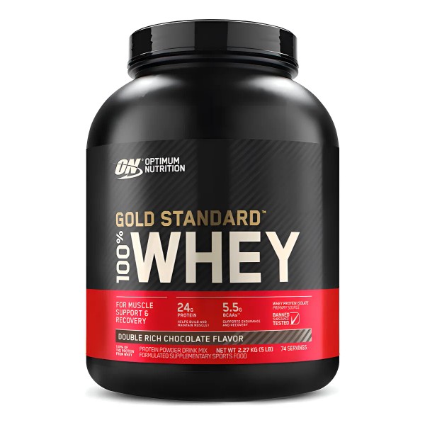Protena En Polvo Optimum Nutrition 2.27kg Chocolate Double Rich Chocolate