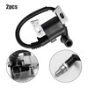 ZUDKSUY 2-Pack Ignition Coils 30500-Z6L-043 with Spakr Plugs Replacement for