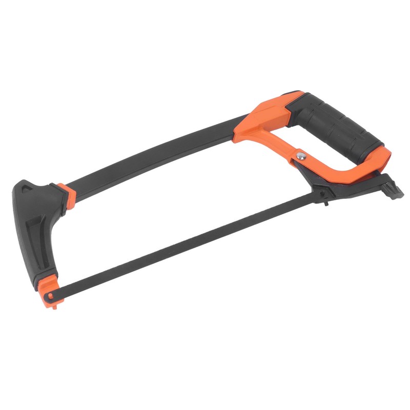 Hacksaw Frame 12in Adjustable Aluminum Alloy Hand Saw Frame Rubber