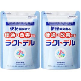 Equilis Lactodel Lactobacillus Bifidobacterium Magnesium Oxide 60 tablets 2 / 에퀄리스 락토델 유산균 비피더스균 산화마그네슘 60정 2개