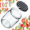 KADAX Jam Jars 540 ml, Preserving Jars with Screw Lids,