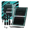 Lash Clusters Kit,320Pcs Eyelash Cluster,7090D Lashes Extension Kit,Eyelashes Extensions with