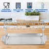 Chicken Leg Rack for Grill with Drip Tray Chicken Wing