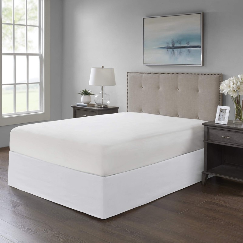 Madison Park Simple Fit Bedskirt, 6" W x 236" L