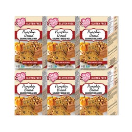 XO Baking Gourmet Pumpkin Bread Mix - Flavorful Moist Gluten Free Pumpkin Bread - No Preservatives or Artificial Flavors (Case of 6)