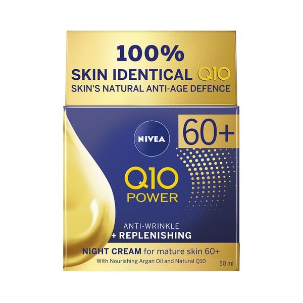 Nivea Q10 Power 60+ Night Cream 50ml