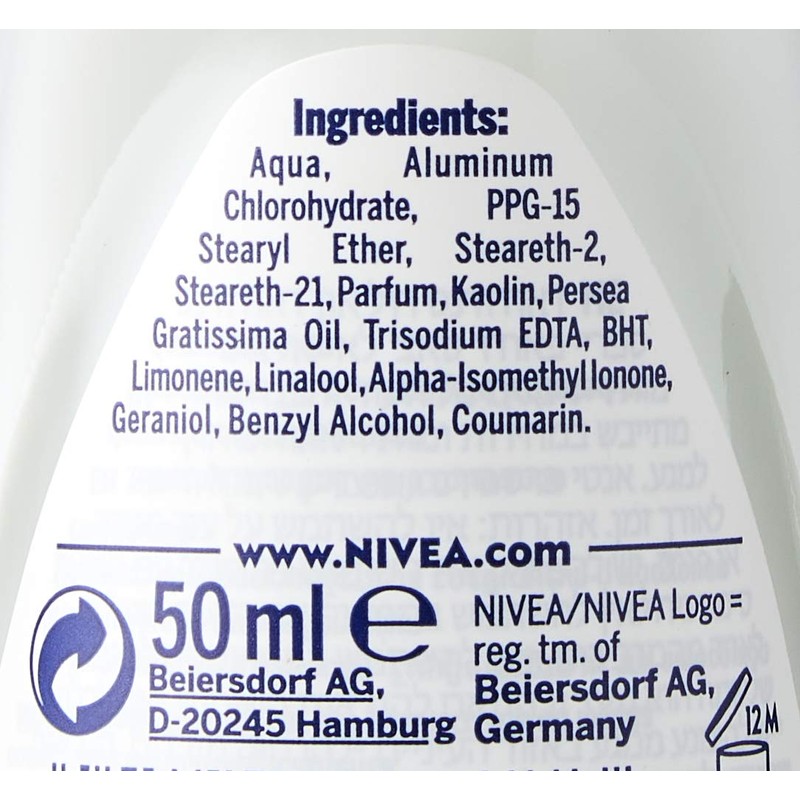 Nivea Nivea Talc Sensation Roll-On 50 ml (Pack of 6)