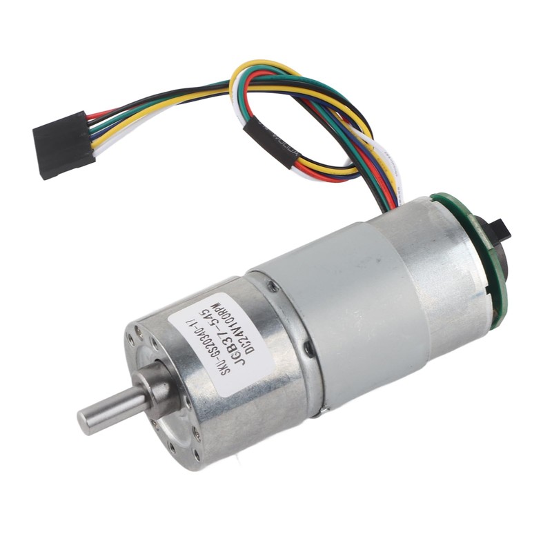 Large Torsion Gear Motor Encoder 12/24V Speed Reduction Motor for
