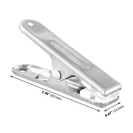 MAKTSAM 70 PCS Stainless Steel Clothes Peg, Non Silp Metal Clothes Pegs, Clothes Pins Clips for Washing Line for Washing Line