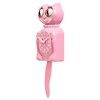 Kit Cat Klock Pink Satin Miss Kitty-Cat Klock