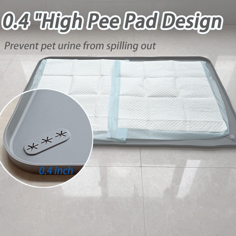 chuyouan Pee Pad Tray Holder for Dogs 31" x 21"