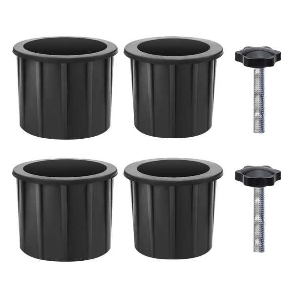 Umbrella Base Stand Hole Ring Plug Cover and Cap,6PCS Patio