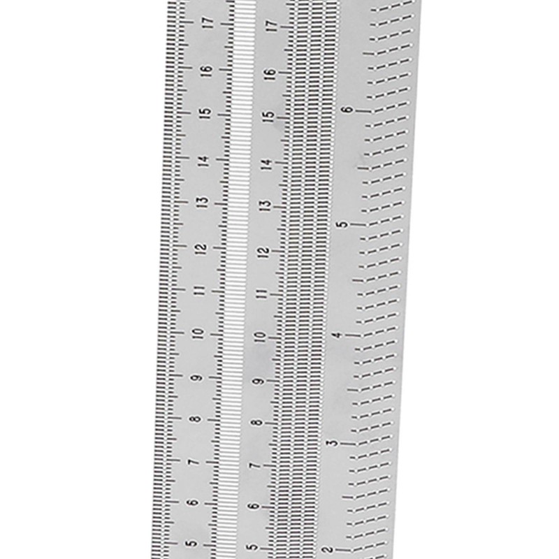 Ultra Precision Marking Ruler Stainless Steel Woodworking Scribing Ruler Gauging