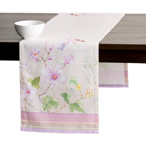 Maison d' Hermine Tablerunner 100% Cotton Table Runner Decorative Washable