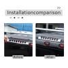 necar2020 Chrome Alloy High Mount Brake Light Trim Accessories Cover