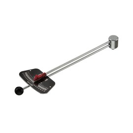 ARES 70213-1/4-inch Drive Beam Torque Wrench - 0-80 Inch/Pounds and 0-9 Newton/Meter Torque Wrench - High Visibility Markings for Easy Readings