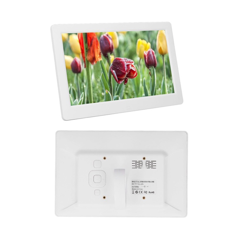 10 Inch Digital Picture Frame HD Intelligent Remote Control Video