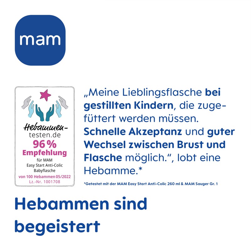 MAM Easy Start Anti-Colic 160 Plain