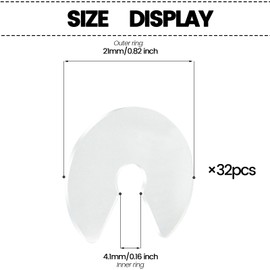 32 Pack Shoe Charm Fasteners, Keep Shoe Charms From Falling Off