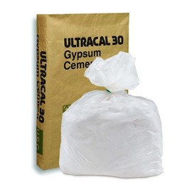 USG 20 Lbs ULTRACAL 30 Gypsum Cement - Plaster - for Mold Making and Casting, Ideal for Latex Molds! Takes Excellent Detail, White