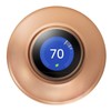 POPMAS Copper Metal Wall Plate for Nest Learning Thermostat 3rd