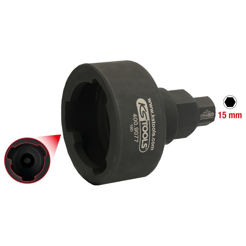 KS Tools 400.9075 High Pressure Pump Wheel Puller for VAG,