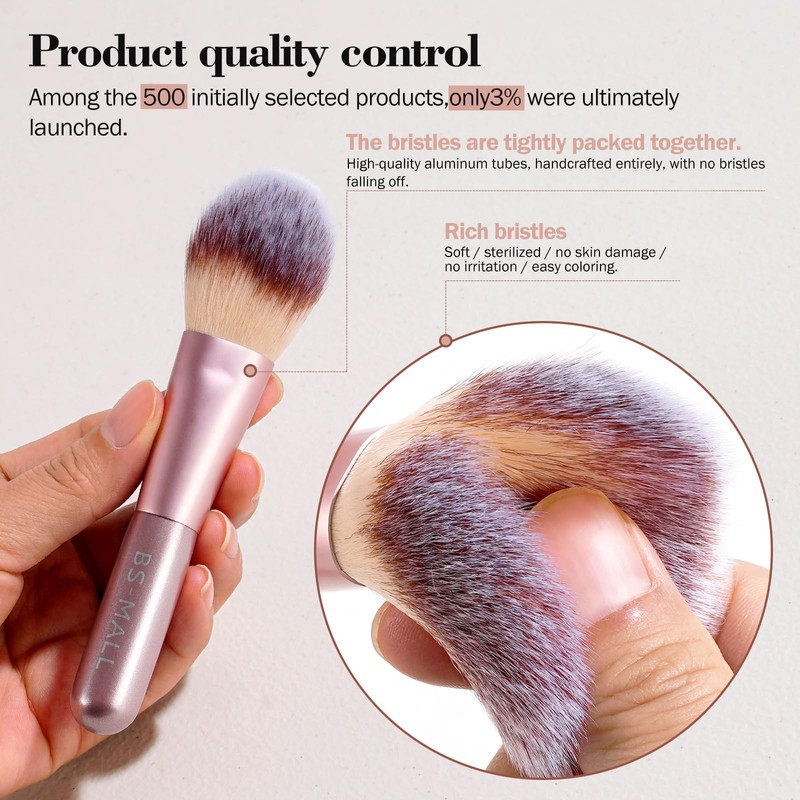 BS-MALL 14 Pcs Makeup Brushes Set with 1 Pcs Makeup