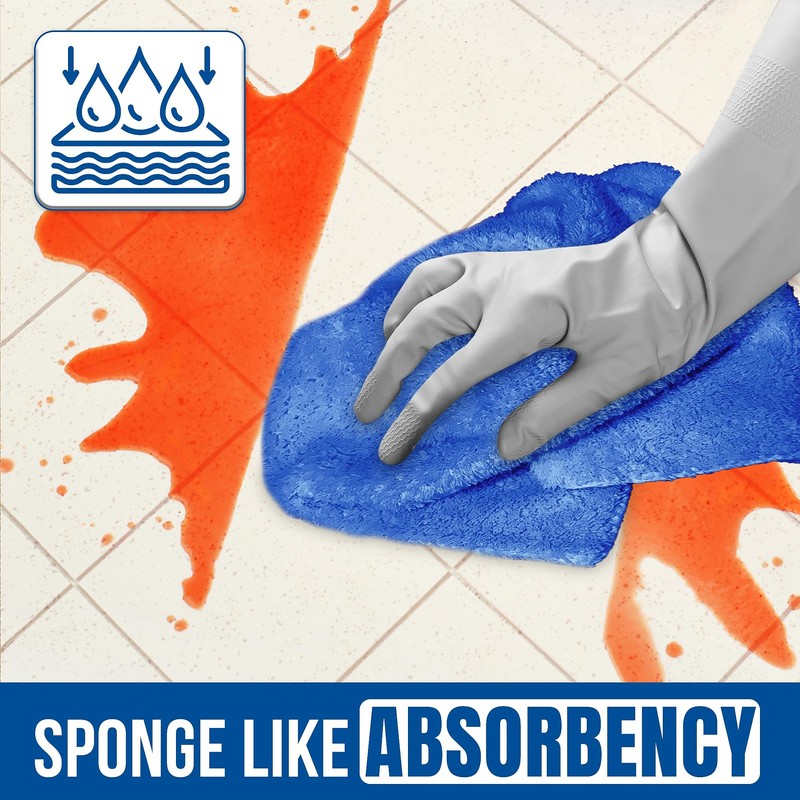 Towelogy® Super Absorbent Microfibre Cloth | Absorbs Over 10 Times