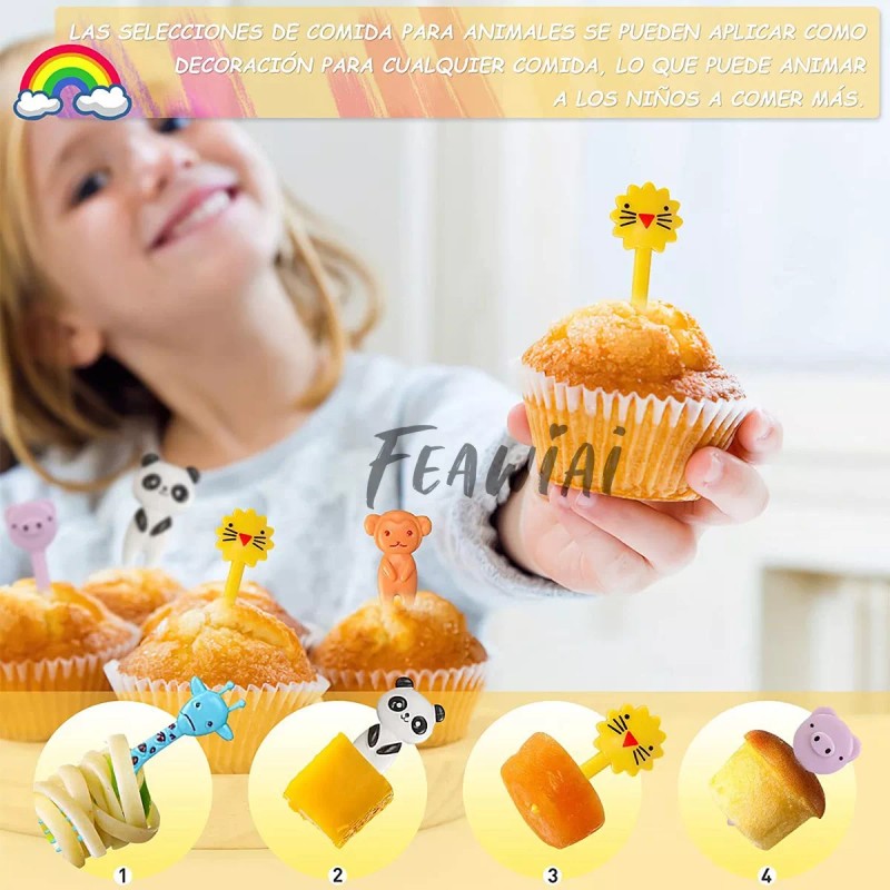Feawiai 12 Mini Cortadores Moldes De Frutas Verduras Galletas