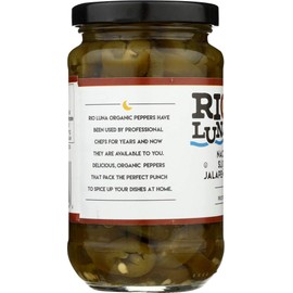 Rio Luna, Jalapenos Nacho Sliced Organic, 12 Ounce