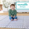 Infantino Foldable Soft Foam Play Mat, 57" Baby Mat for