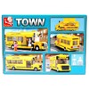 Sluban School Bus "Town" Building Kit (219-Piece), Medium