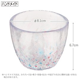 Toyo Sasaki Iroshizuku Noodle Boar Mouth, Set of 3, Pink, Approx. φ3.2 x 2.6 inches (8.1 x 6.7 cm) WA311