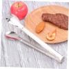 BIUDECO Stainless Steel Food Clip Clamp Tongs for Kitchen BBQ