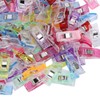 100Pcs Hemming Clips DIY Colorful Plastic Fabric Cloth Craft Clip