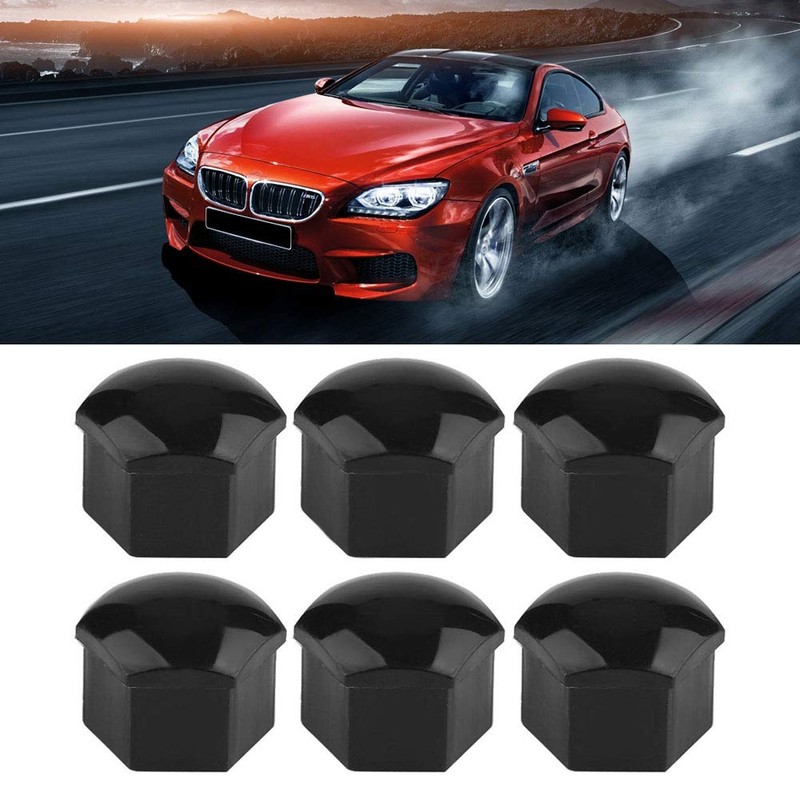 20pcs 19mm Tapas de tuerca de rueda de coche, cubierta